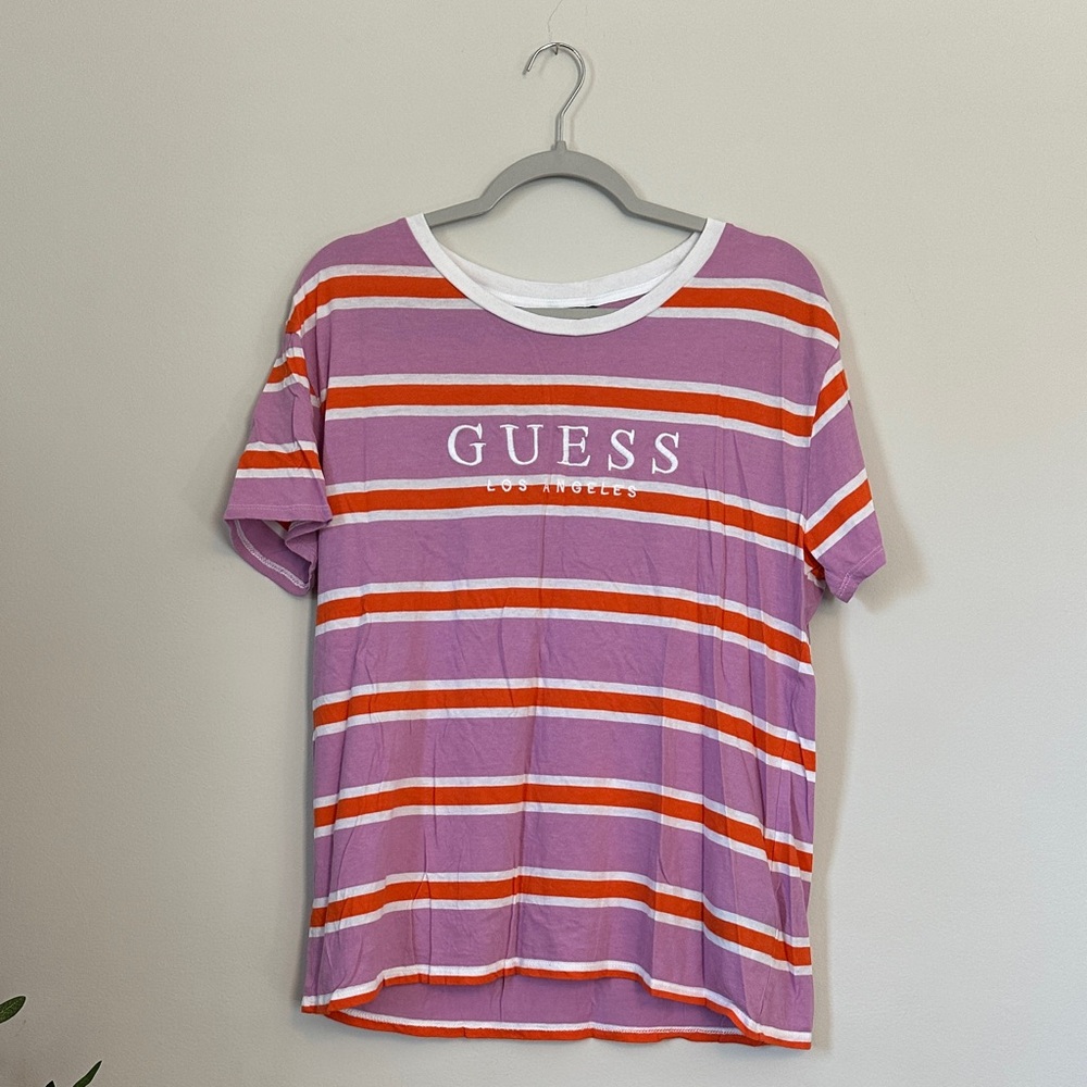 Guess Multicolor Striped Tee